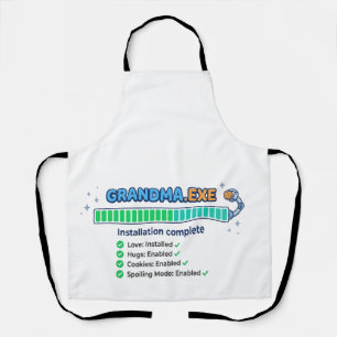 Oma.exe Grappig Oma Cadeau Schort