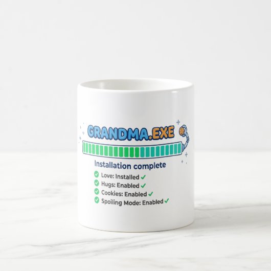 Oma.exe Leuk oma-cadeau Koffiemok (Center)