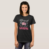 Oma Floral Best Grandma T-shirt (Voorkant volledig)