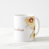 Oma Floral Botanical Koffiemok (Voorkant rechts)