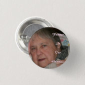 Oma Forever in ons hart Button (Voorkant /achterkant)