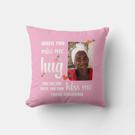 Oma Foto ALS JE ME MIST Knuffel DIT Kussen