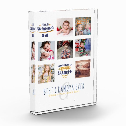 OMA FOTO COLLAGE CADEAU Trots Opa Oom Opa (Links)