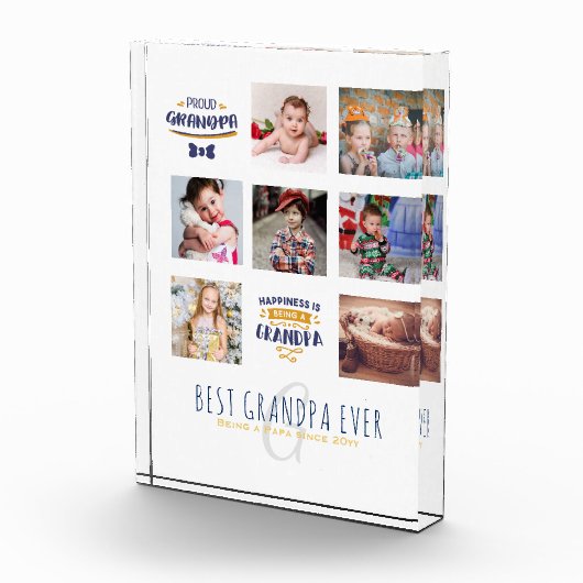 OMA FOTO COLLAGE CADEAU Trots Opa Oom Opa (Rechts)