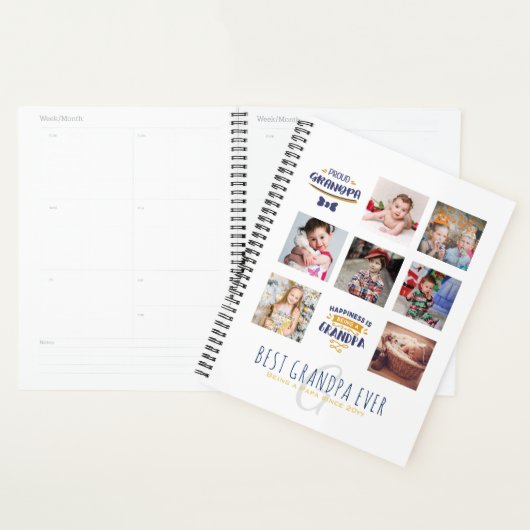 OMA FOTO COLLAGE CADEAU Trots Opa Oom Opa Planner (Display)