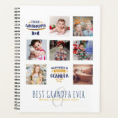 OMA FOTO COLLAGE CADEAU Trots Opa Oom Opa Planner (Voorkant)