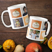 Oma Foto Collage Herfst Koffie Mok