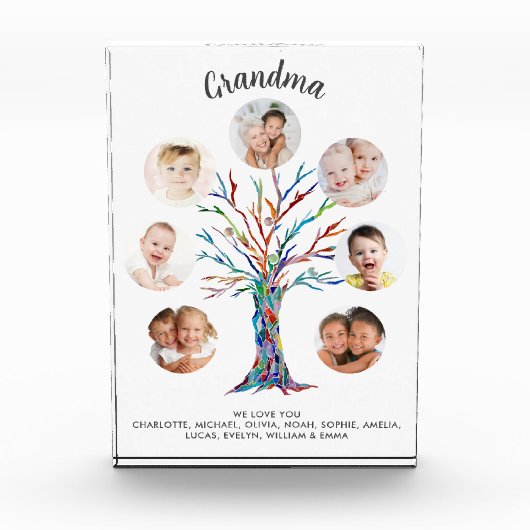 Oma Foto Keepsake Fotoblok (Voorkant)