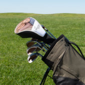 Oma Foto Opgericht Jaar Modern Golfheadcover (Insitu)