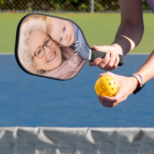 Oma Foto Opgericht Jaar Modern Pickleball Paddle (Insitu)