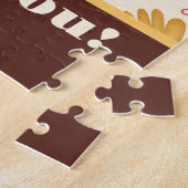 Oma Foto  Spring Daisy Flowers Custom Legpuzzel (Zijkant)