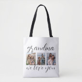 Oma foto  tote bag (Voorkant)
