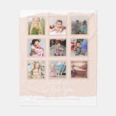 OMA FOTOCADEAUS - Fotocollage kleinkinderen      Fleece Deken (Voorkant)