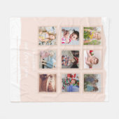 OMA FOTOCADEAUS - Fotocollage kleinkinderen      Fleece Deken (Voorkant (Horizontaal))