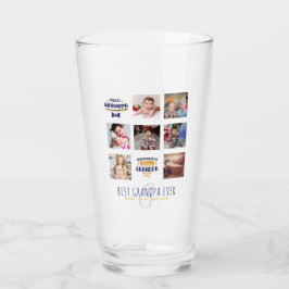 OMA FOTOCOLLAGE CADEAU Trots Papa Opa Oma Glas