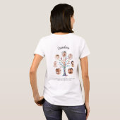 Oma Fotocollage T-shirt (Achterkant volledig)