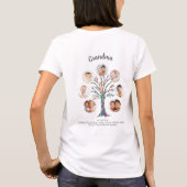 Oma Fotocollage T-shirt (Achterkant)