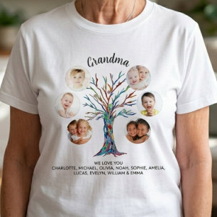 Oma Fotocollage T-shirt