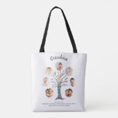Oma Fotocollage  Tote Bag (Achterkant)
