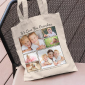 Oma foto's gepersonaliseerd tote bag