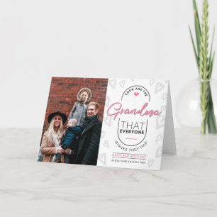 Oma Gefeliciteerd Moederdag  Kaart