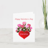 Oma gelukkige Valentijnsdag Kaart (Voorkant)