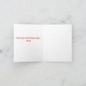 Oma gelukkige Valentijnsdag Kaart (Binnen)