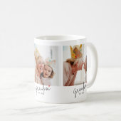 Oma Gevestigd Script 3 Foto Koffiemok (Voorkant rechts)