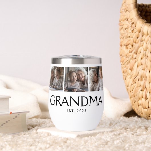 Oma Gevestigde Typografie Wit 3 Foto (Woonkamer (Gedraaid) )