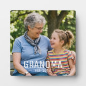 Oma Geword Foto  Fotoplaat (Voorkant)