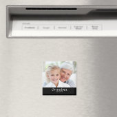 Oma geworden foto cadeau magneet (Insitu (Vaatwasser))