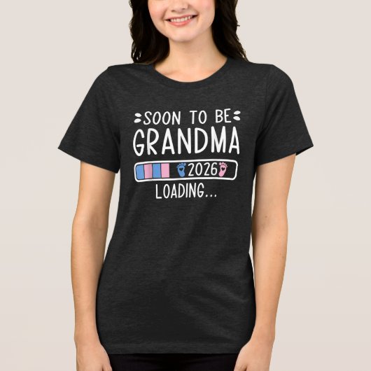 Oma Gewordene Geschat 2026 Tri-Blend Shirt (Voorkant)