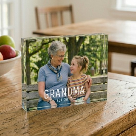 Oma Gewordenn Fotoblokken