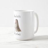 Oma Gift – Naam en foto van kleinkind - Koffiemok (Voorkant rechts)