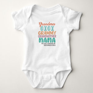 Oma, Gigi, oma, Grootmoeder, Nana Romper