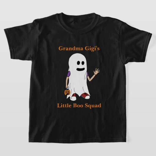 Oma Gigi's Little Boo Squad met jongen T-shirt (Laagn)