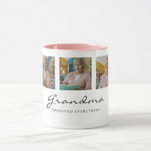 Oma Goedgekeurd Knus Schattig Minimalistisch Geest Mok