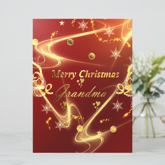 oma golden text (Staand voorkant)