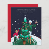 Oma Grandsom Decorting kerstboom Aangepast (Voorkant / Achterkant)