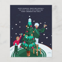 Oma Grandsom Decorting kerstboom Aangepast