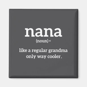 Oma Grappige Uitdrukking Nana Definitie Oma Aankon Magneet