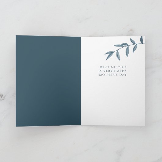 Oma Griekse oma Moederdag kaart (Binnen)