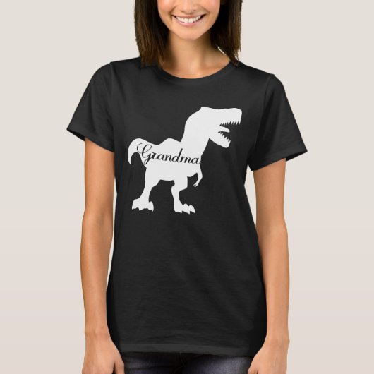oma grootma dinosaur t-shirt (Voorkant)