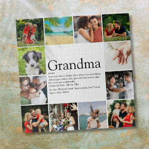 Oma, Grootmoeder Definitie 12 Fotosamenstelling Legpuzzel