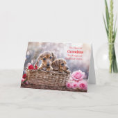 Oma Grootmoeder Gelukkige Valentijnsdag Kaart (Voorkant)