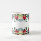 Oma Grootmoeder Kerst Roos Monogram Koffiemok (Center)