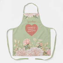 Oma Grootmoeder Quote Waterverf Roze Bloemen