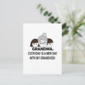 Oma Grootmoeder Schattige Oma Briefkaart (Staand voorkant)