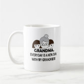 Oma Grootmoeder Schattige Oma Koffiemok (Links)