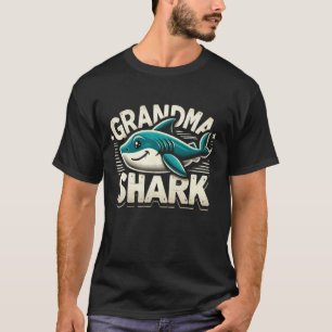 Oma Haai Grappige Haai Overeenkomstige Familie voo T-shirt